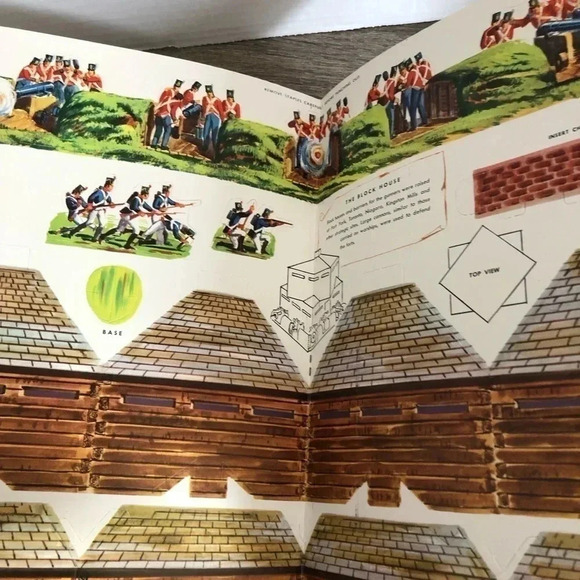 Vintage Punch Out and Put Together Heroes  Edition - Picture 5 of 7